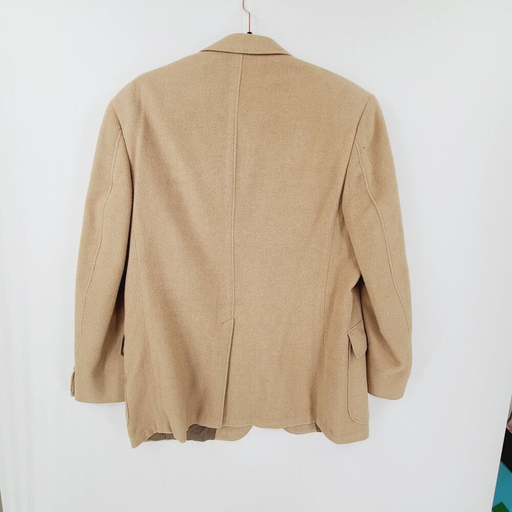 Cricketeer Goehring's Men's Button Up Coat Tan Size M - Picture 6 of 8